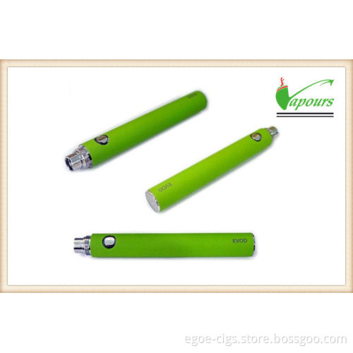 Yellow Metal E Cigarette Atomizer , Wickless 800 Puffs Evod Bcc